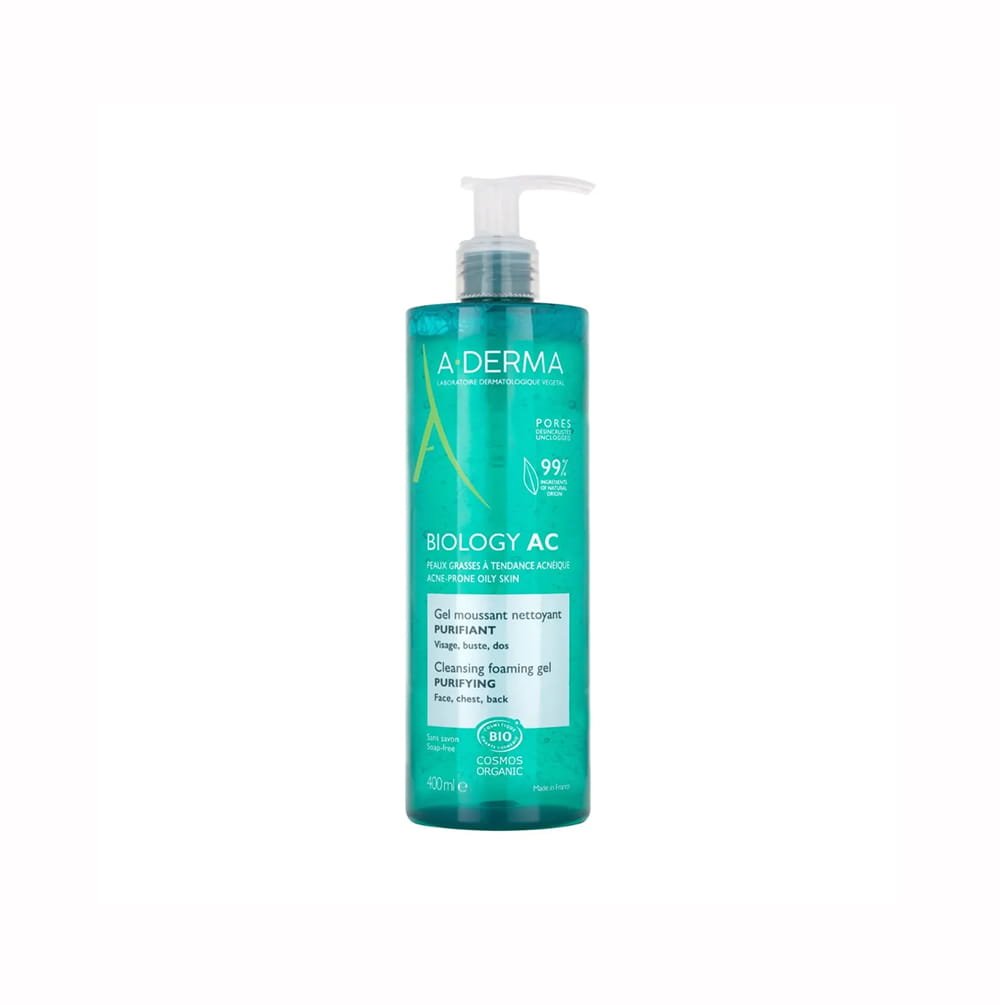 Aderma Biology Ac Gel Moussant Nettoyant 400ml
