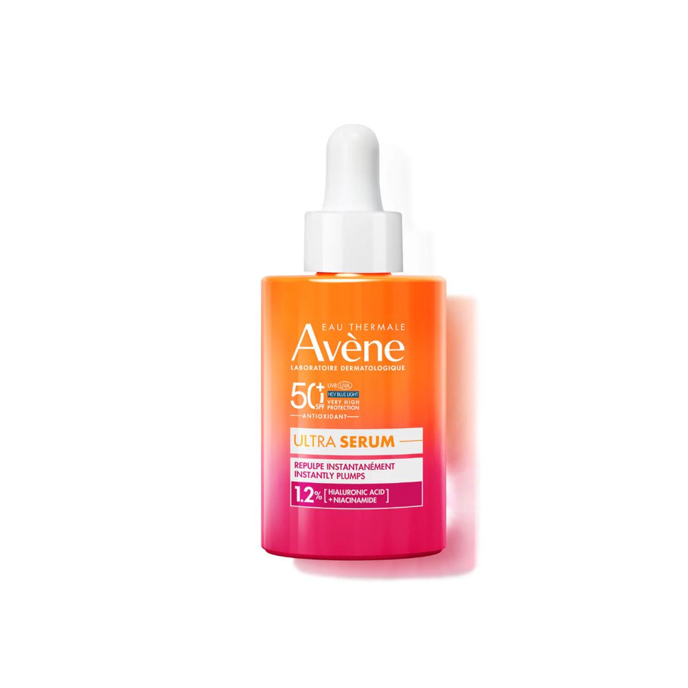AVENE Ultra Serum SPF 50+ Sunscreen 30ML | Ultra Light Hydrating Hyaluronic Acid Serum