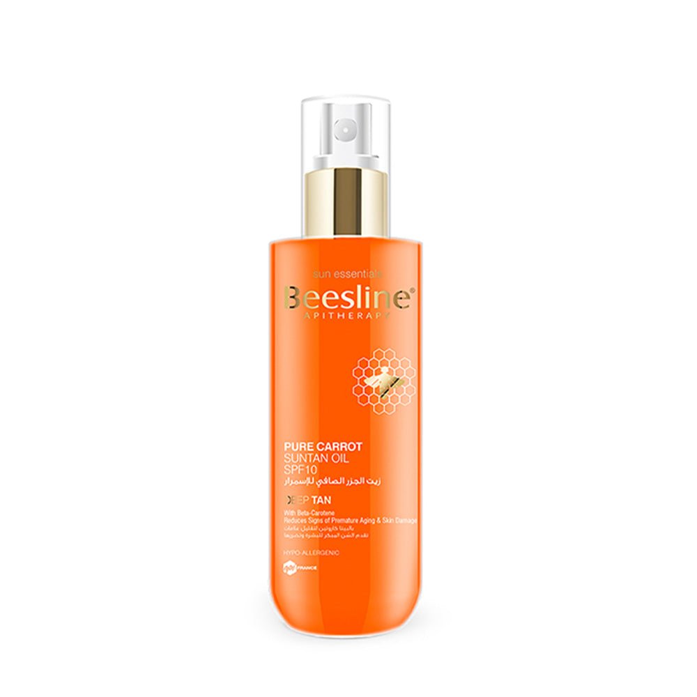 BEESLINE Pure Carrot Suntan Oil SPF10 200ml