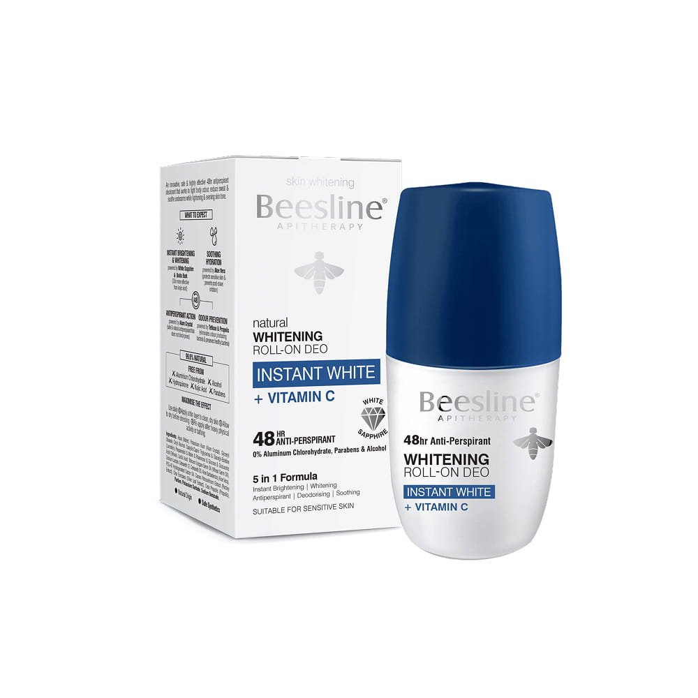 Beesline Whitening Roll-On Deo Instant White Vitamin C