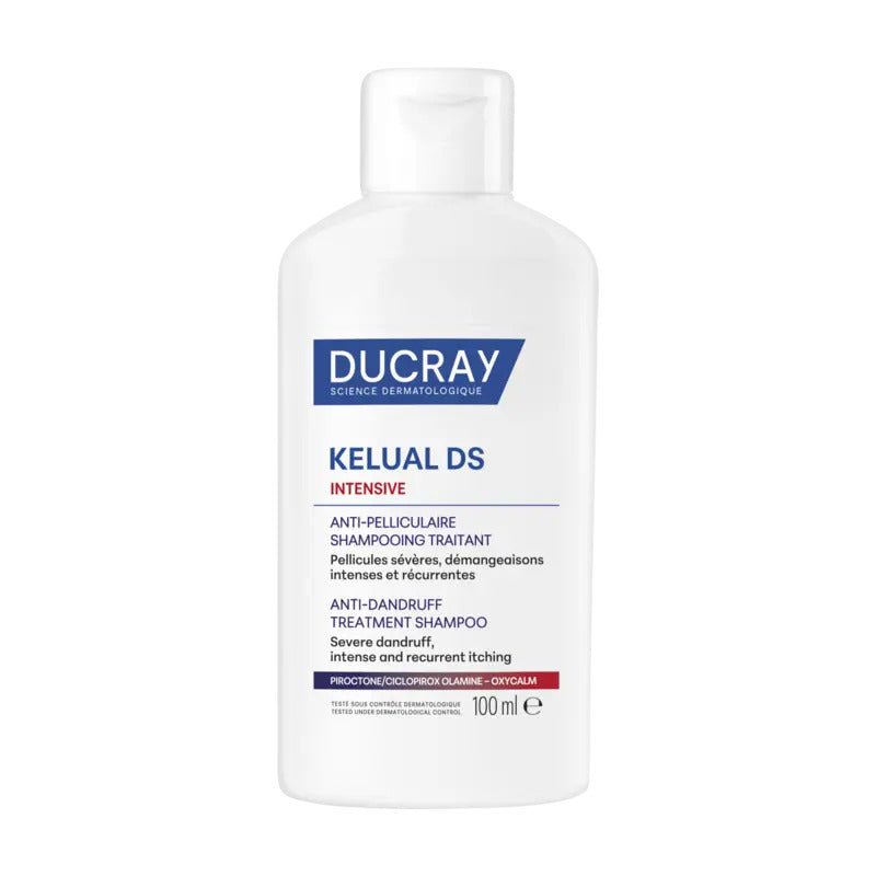DUCRAY KELUAL DS INTENSIVE  Anti-dandruff treatment shampoo